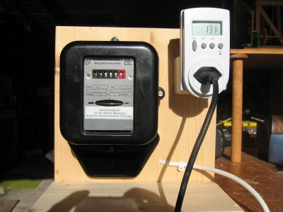 kWh-Zhler und Wattmeter